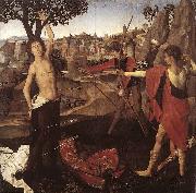 Hans Memling The Martyrdom of St Sebastian oil painting reproduction